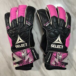 Select 33 Protec Cure Hyla Cut Soccer Football Goalkeeper Goalie Gloves Sz 9